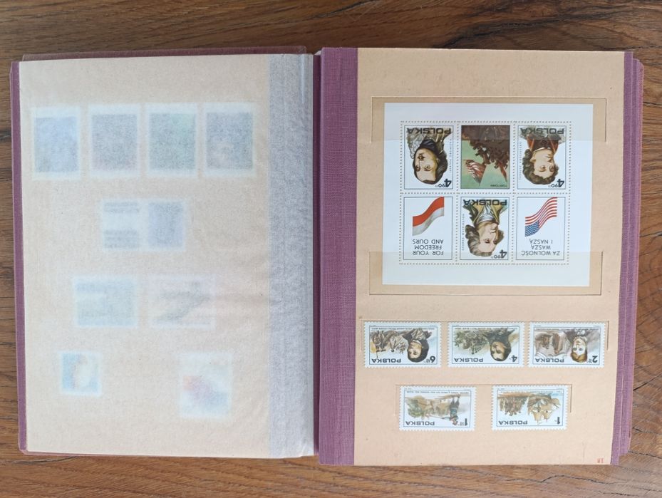 Klaser jubileuszowy tom XI kompletny znaczki czyste