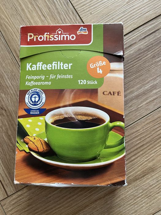Filtry do kawy profissimo 120 sztuk rozmiar 4