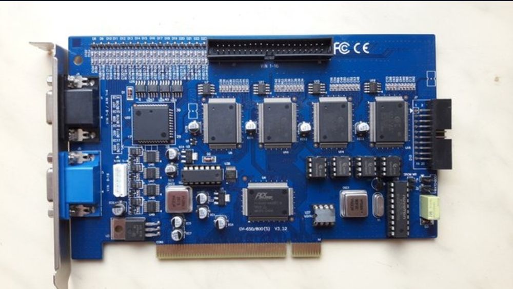 Плата видеонаблюдения 
GeoVision Gv-650/800