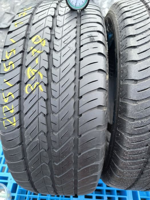 *Opony Dunlop econodrive 225/55/17 C para