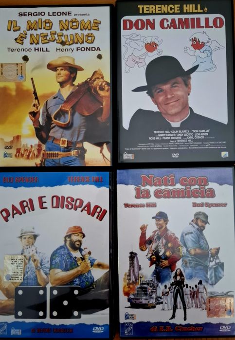 Coleção Bud Spencer e Terence Hill 11 dvd em italiano