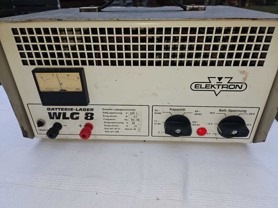 Ładowarka - WLG 8 prostownik 6-48V -używany - sprawny