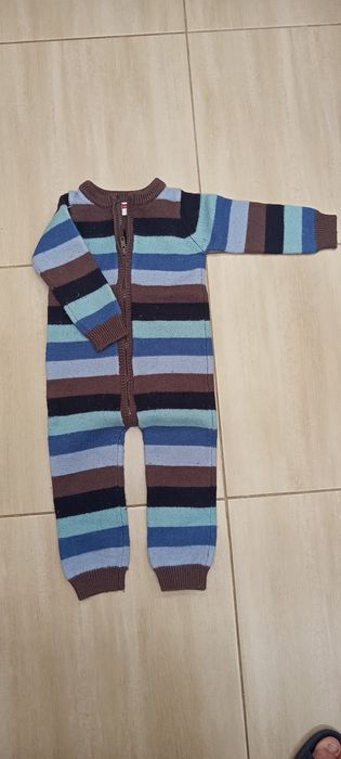 Kombinezon Wełniany rampers wełna 100 procent