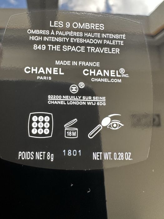 Chanel nowosc!!! Limitowana edycja paletka 9 cieni do powiek.