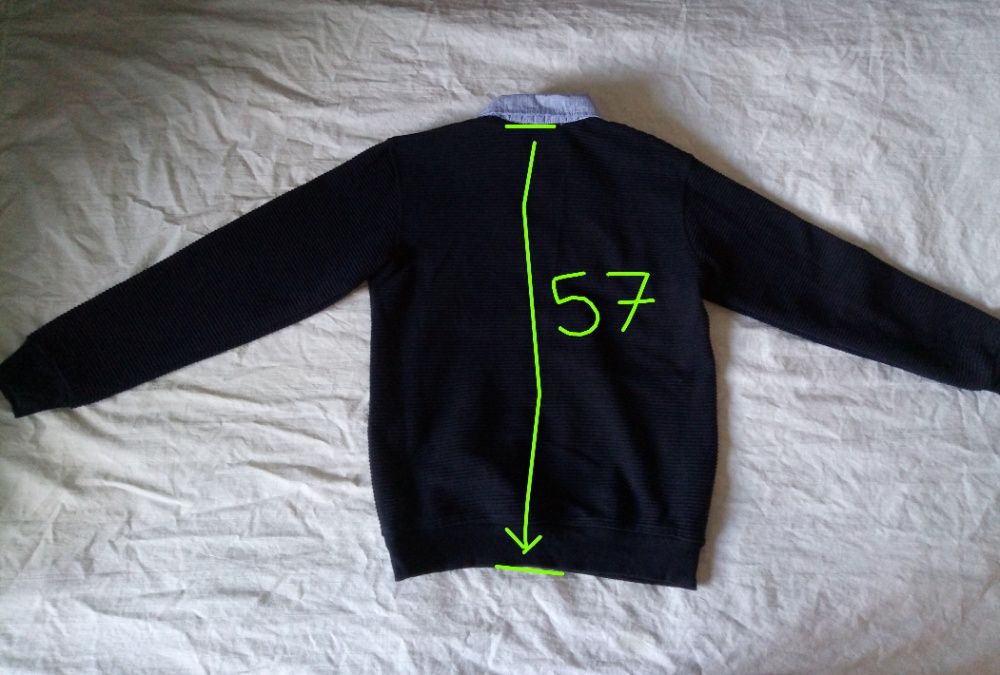 Кофта обманка для мальчика 10-13 лет. Рост 158. Турция. Blueland