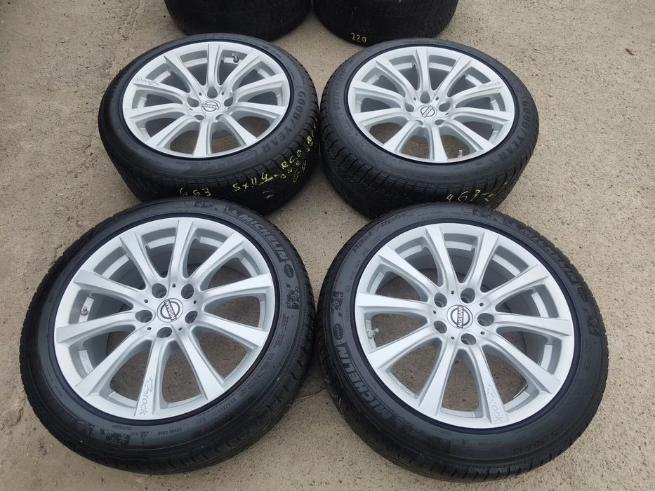 5x114,3 Felgi Aluminiowe Alufelgi 9j 8j 18 Koła Zimowe Zima 5x114 Nissan 350Z 370Z Skyline 7,5-6mm Legnica ALU-RAD 225/50 245/45