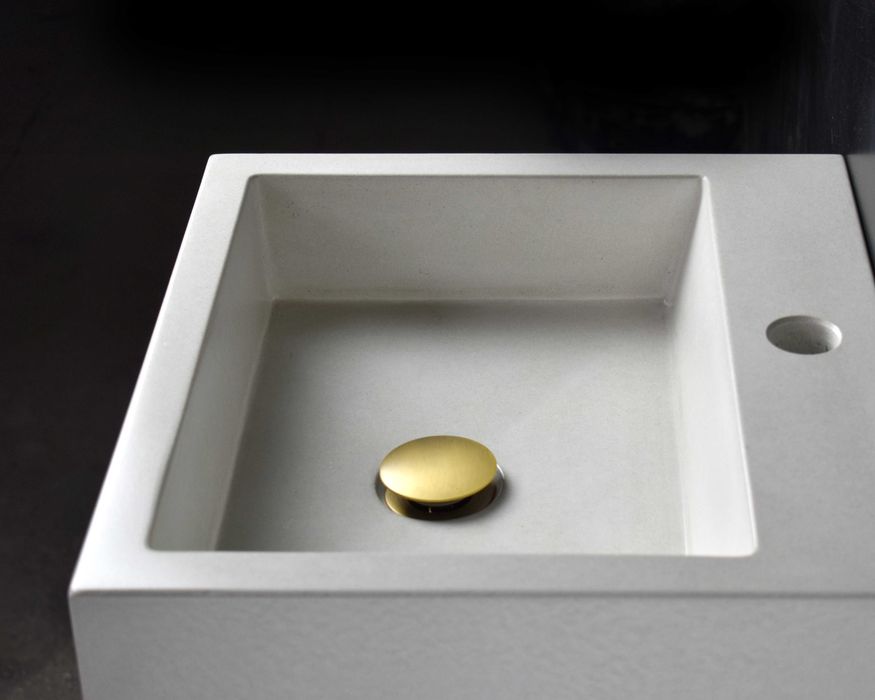 Умивальник з бетону "Noel", бетонний умивальник, раковина з бетону