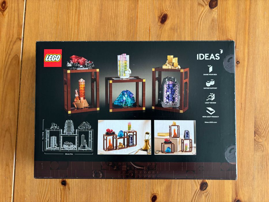 Lego Ideas 21362 – Coleção de Minerais – Novo e selado