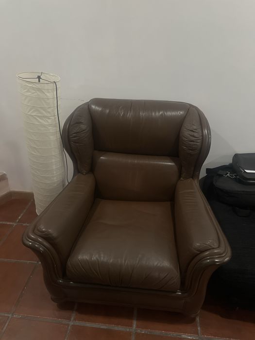 Conjunto Sofá + 2 Poltronas