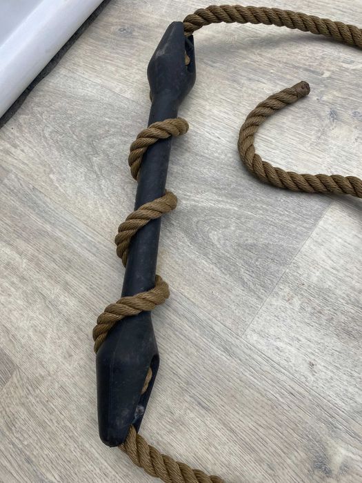 Lina cumownicza z amortyzatorem 20 mm 8m