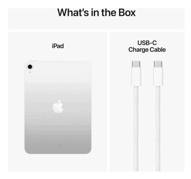 iPad APPLE (11'' - A16 - 128 GB - Wi-Fi - Prateado)