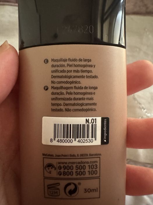 Bases completamente novas ainda seladas