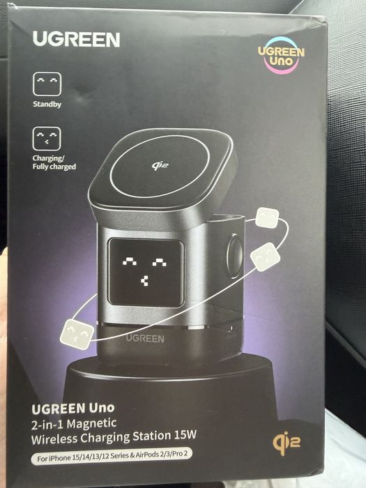 Wireless charger Ugreen  Uno para Apple