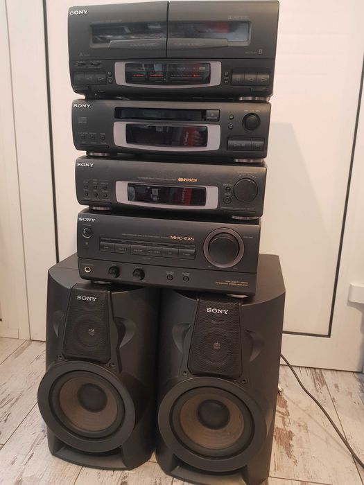 Wieża Sony 4 Segmenty Made In Japan