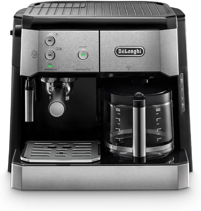 DeLonghi ekspres do kawy na kolbe i przelewowy BC0421.S