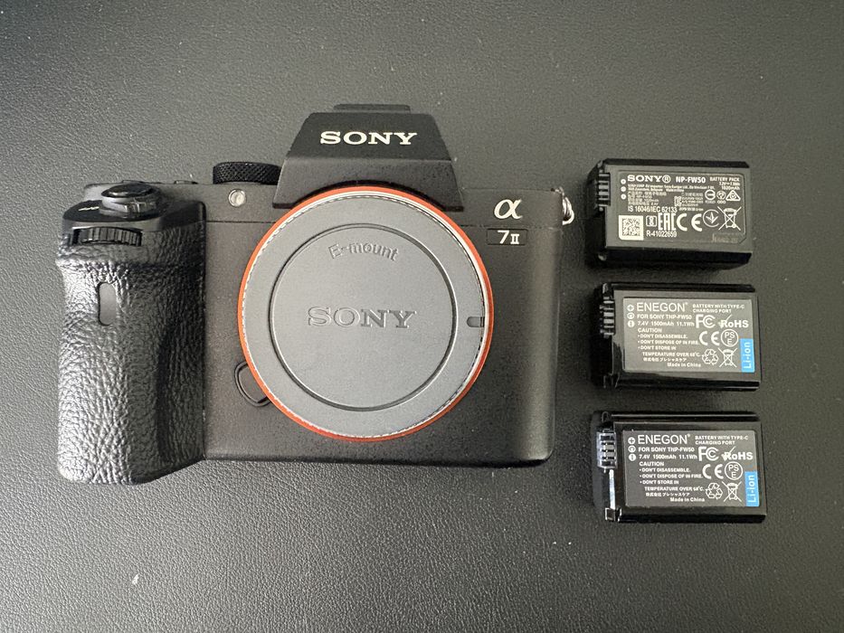 Mirrorless Sony a7ii usada