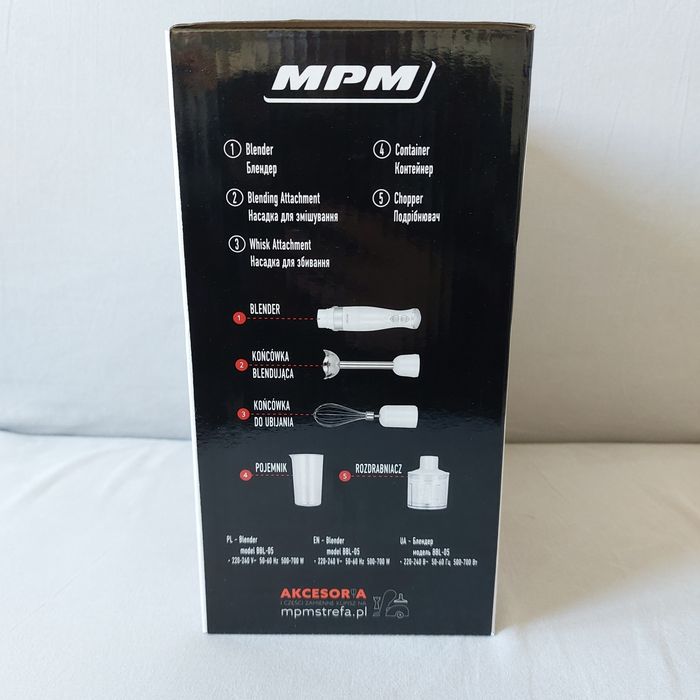 Blender 3 w 1 MPM