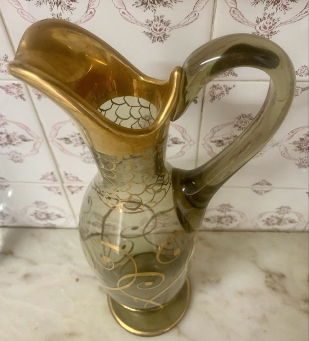 Decantador + 6 copos de vinho