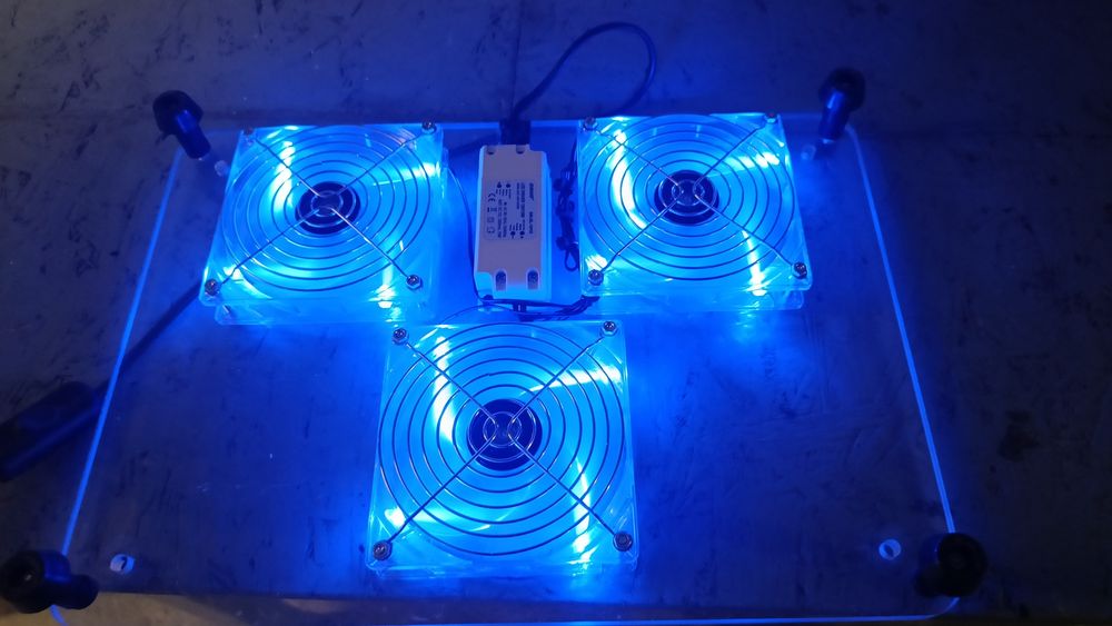 Podkładka podstawka chłodząca led do laptopa