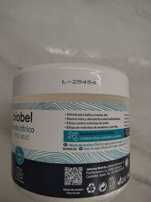 Ácido Cítrico 500g