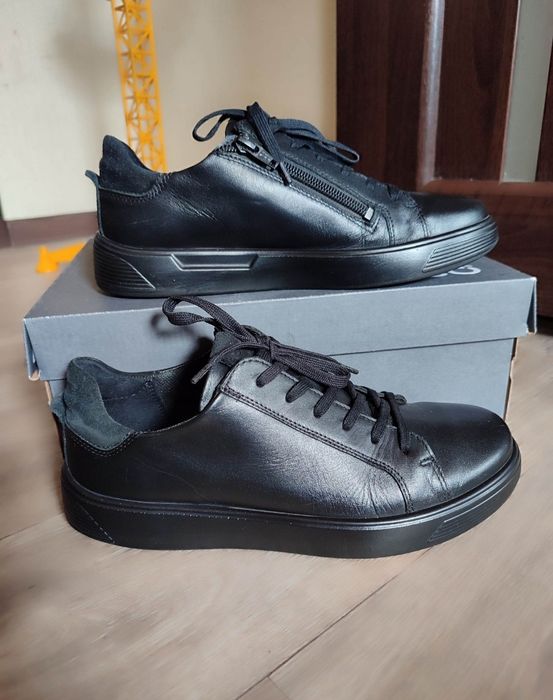 Ecco 38 36 40 кеди на хлопчика шкіряні туфлі в школу напівчеревики взуття ессо