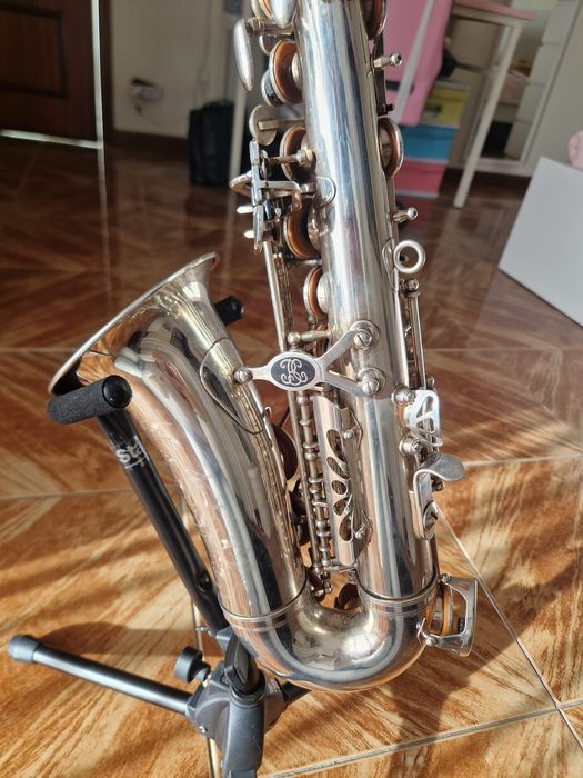 Saxofone alto Buffet Crampon Senzo prateado