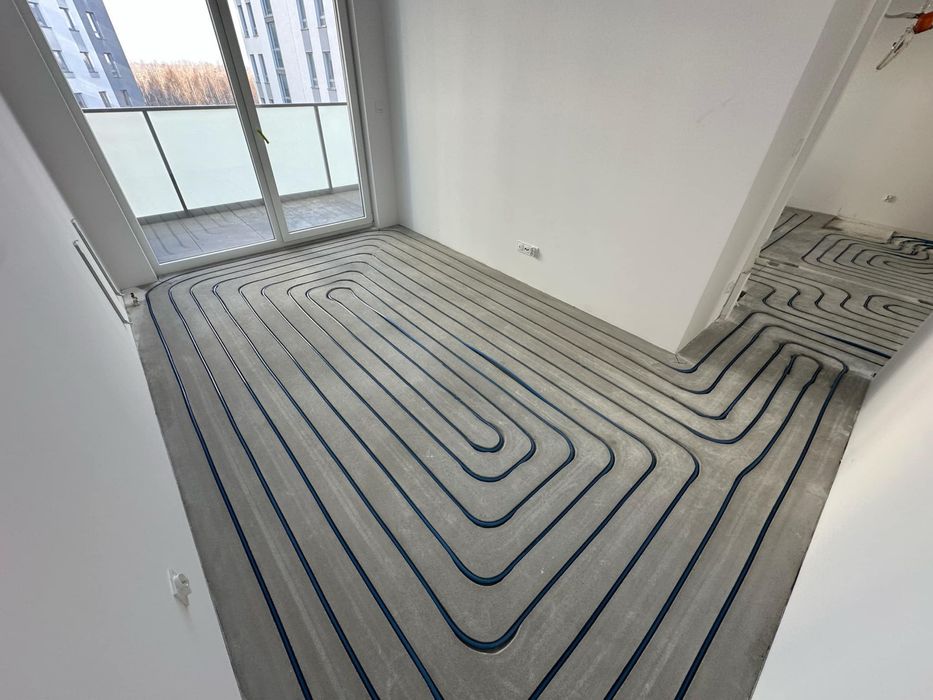 Frezowanie pod ogrzewanie podlogowe