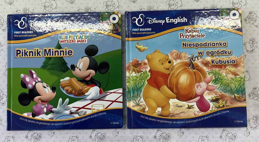 Książeczki do nauki j. angielskiego Disney English