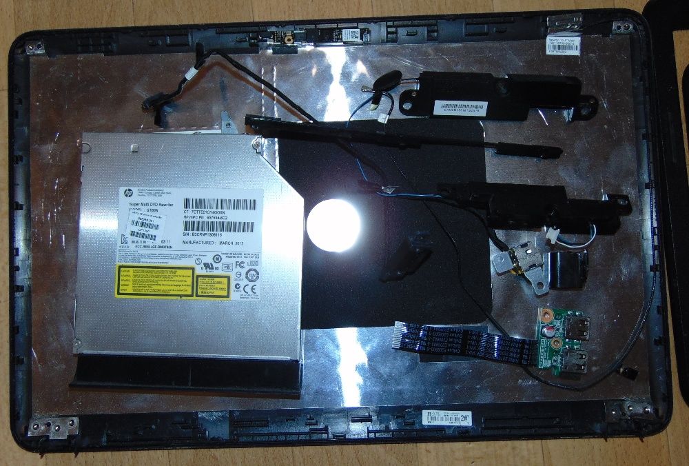 Запчасти от ноутбука HP CQ58 (HP 650)
