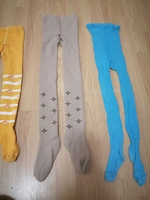 Колготы колготки на девочку возраст от 3-х до 5-ти лет 5 штук