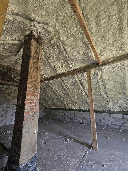 Утеплення Піною,Пінополіуретаном,Дахів,Перекриття,Ангарів,Каркасників