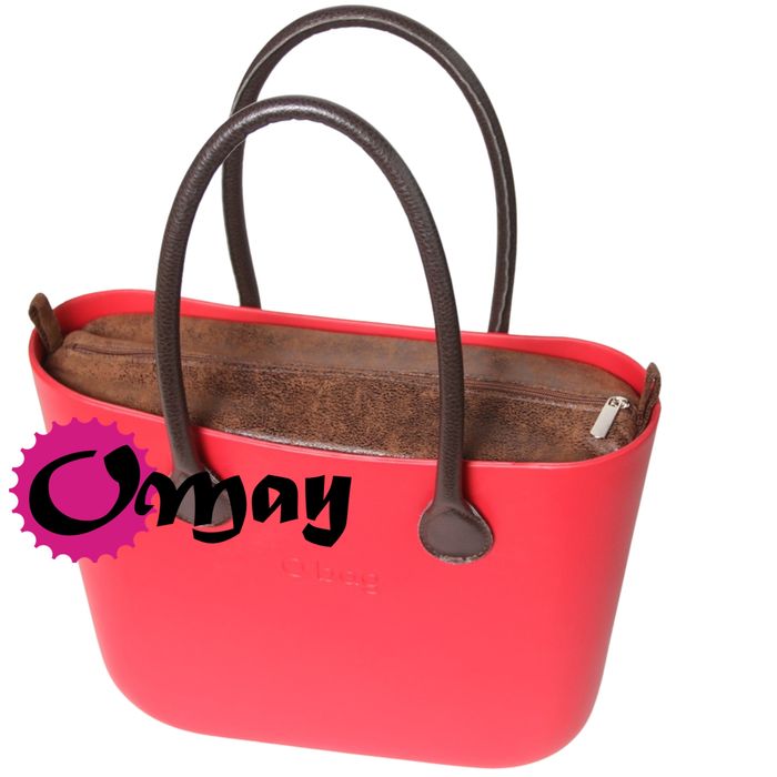 Brązowy organizer do OBAG STANDARD Czekolada Nakrapiany wkład VIP OMAY