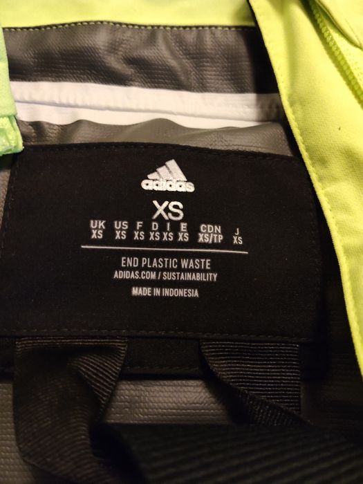 Nowa Kurtka Adidas Terrex Multi RAIN.RDY (XS) - Neonowa
