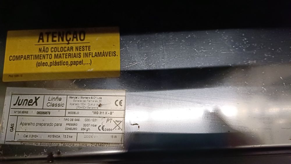 Fogão junex 5 queimadores