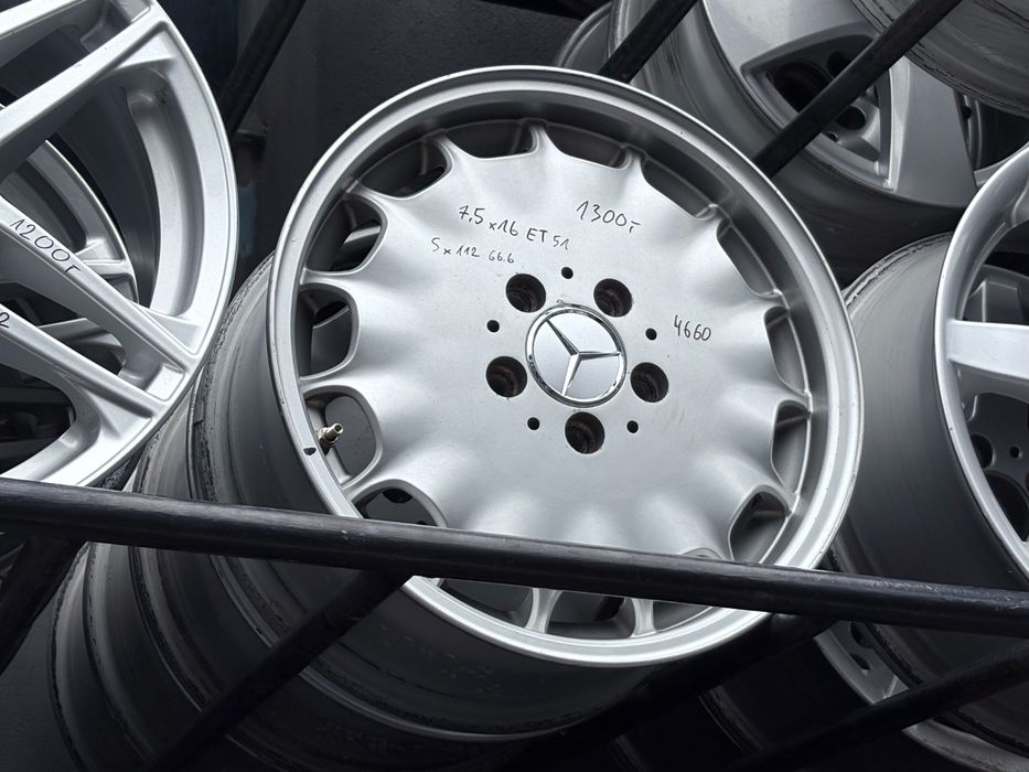 4x Felgi Alu Mercedes  7.5x16" 5x112 ET 51 FU14660