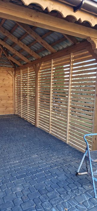 Altany, wiaty, tarasy z drewna