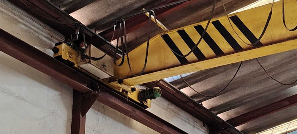 Ponte Rolante, monoviga de 6,3 Ton