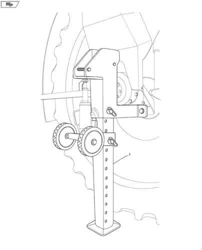 Домкрат для самохідного обприскувача Jack 21.47388 CNH