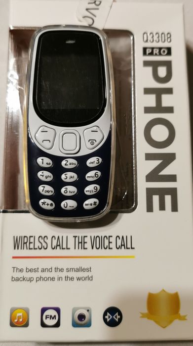 Mini telefon ProPhone 3 karty Sim, podobny do kultowego fona. Kamera