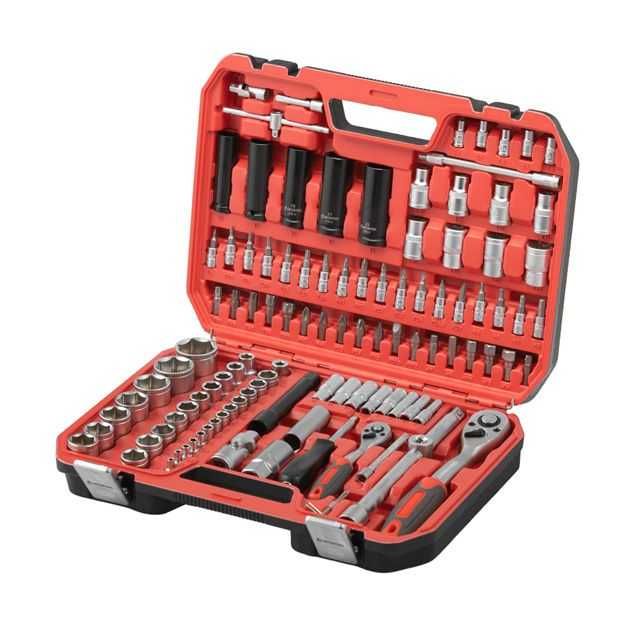 Набір інструментів 1/2" & 1/4" 111од, INTERTOOL ET-9111