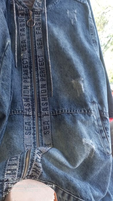 Джинс пиджак баталы