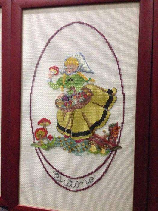 Quadros em ponto cruz - Estações do Ano