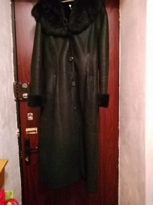 Натуральная дублёнка Б/у 48..50 размер