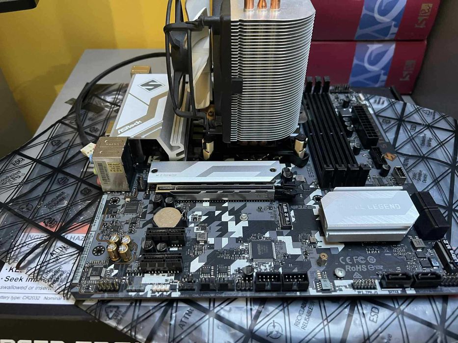 Zestaw komputerowy płyta główna+procesor+ram+chłodzenie