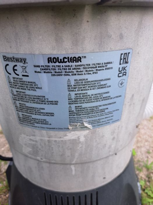 Piscinas bombas filtro água