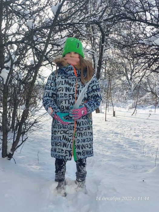 Зимняя куртка на девочку