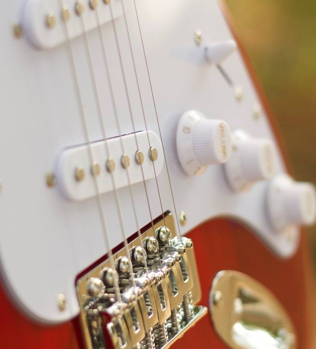 Электрогитара Dean Markley + чехол, шнур, ключи, ремень, рычаг