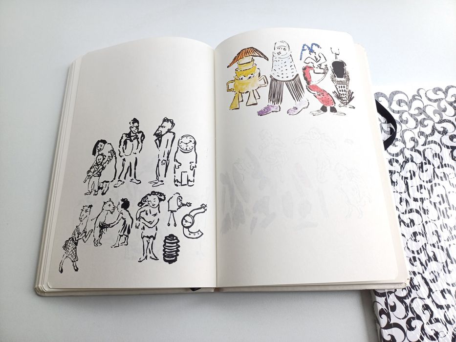 2 cadernos A5: Paula Rego + Make Notes - NOVOS