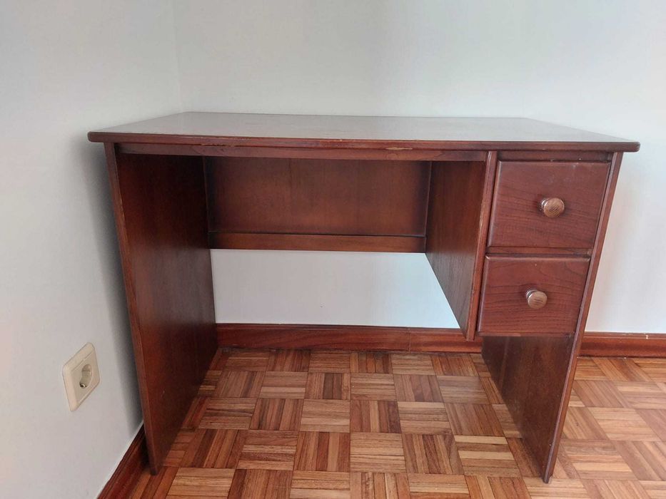 1 secretary desk, 1 bedside table