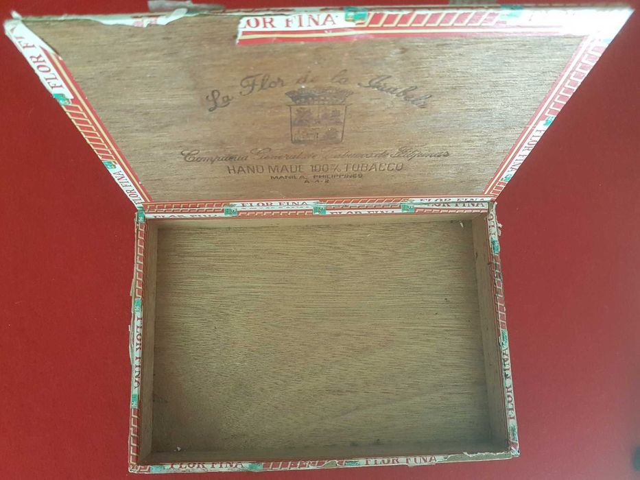 Caixas Charutos Vazias ( Nicarágua, Filipinas, Cuba, Rep. Dominicana)